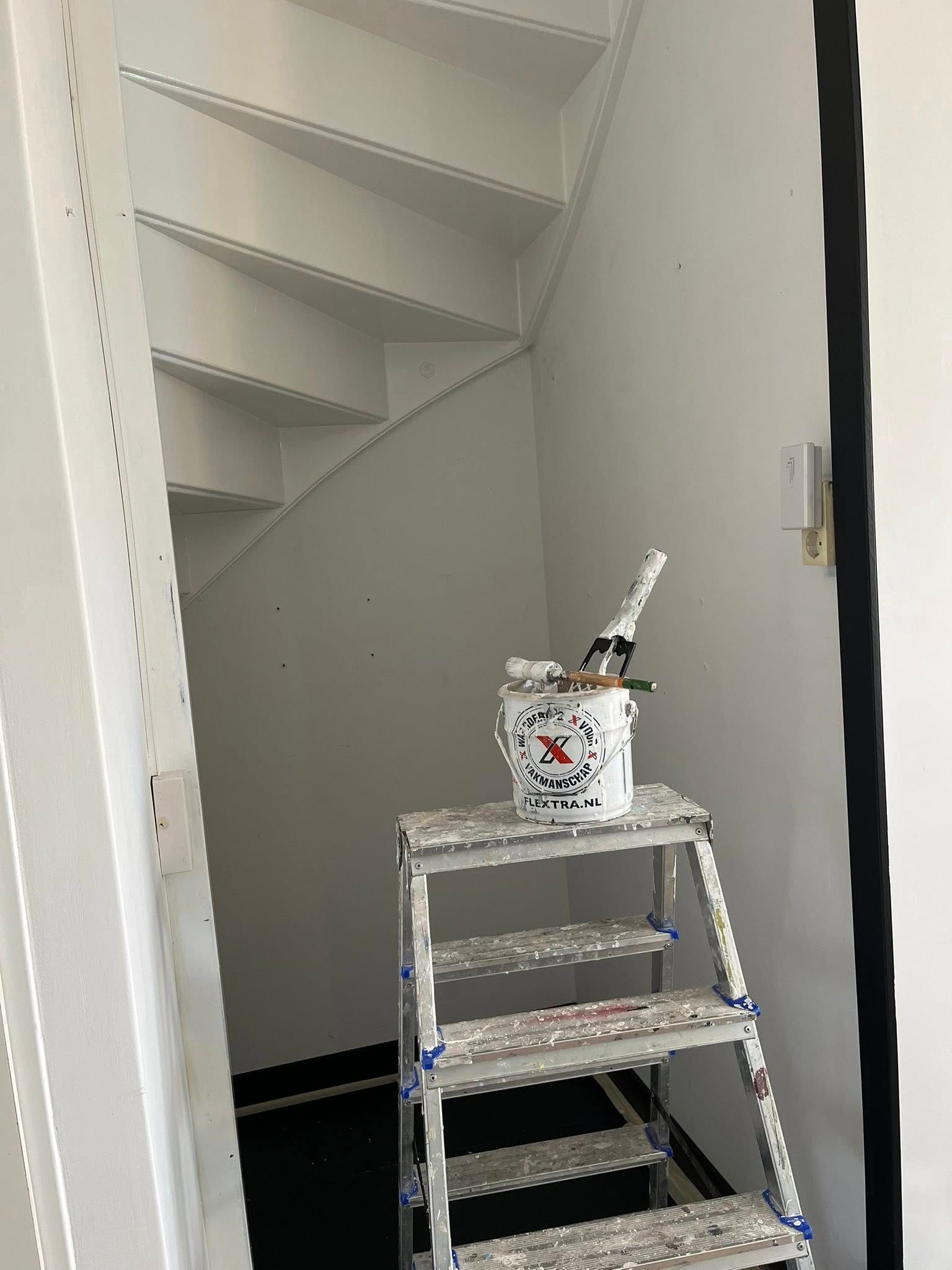 Schilder- en sauswerk woning