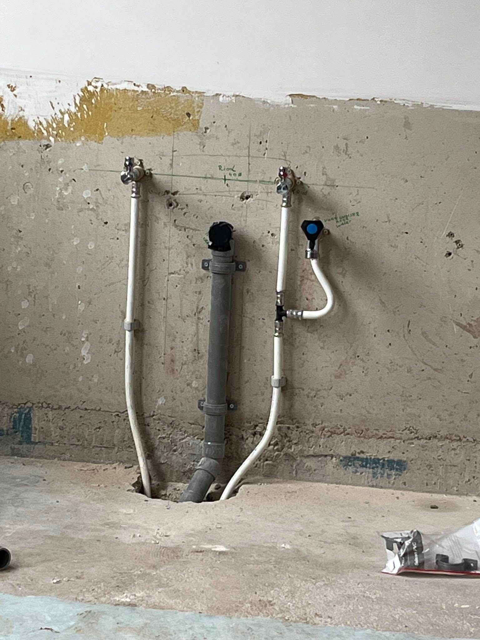 Schilder- en sauswerk woning