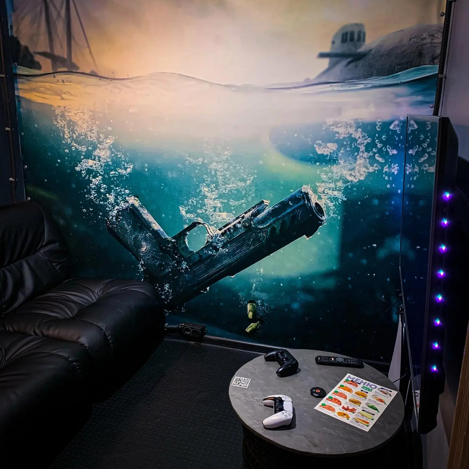 Фото PlayStation 5-кімнати «Вода» в клубі RA