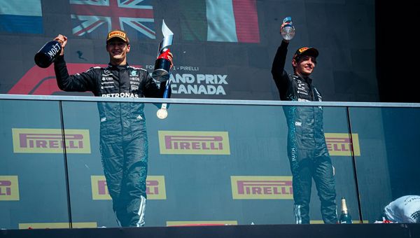 Mercedes stays undefeated after the first 3 races with Russell (1 win) and Antonelli (2 wins) 