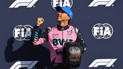 Gasly Stuns Monza With Shock Maiden Pole Position