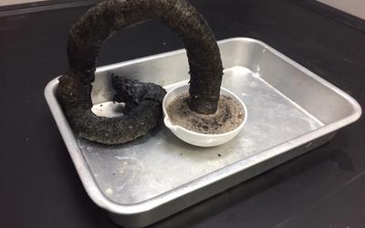 Gyvatės magija. Nitro anilino polimerizacija