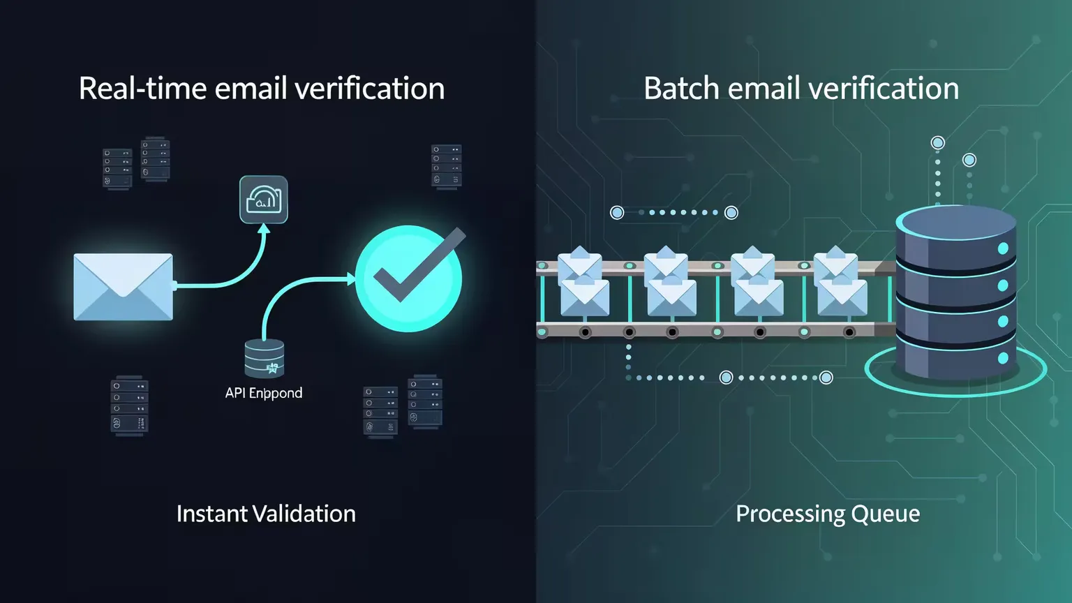Real-Time vs Batch Email Verification