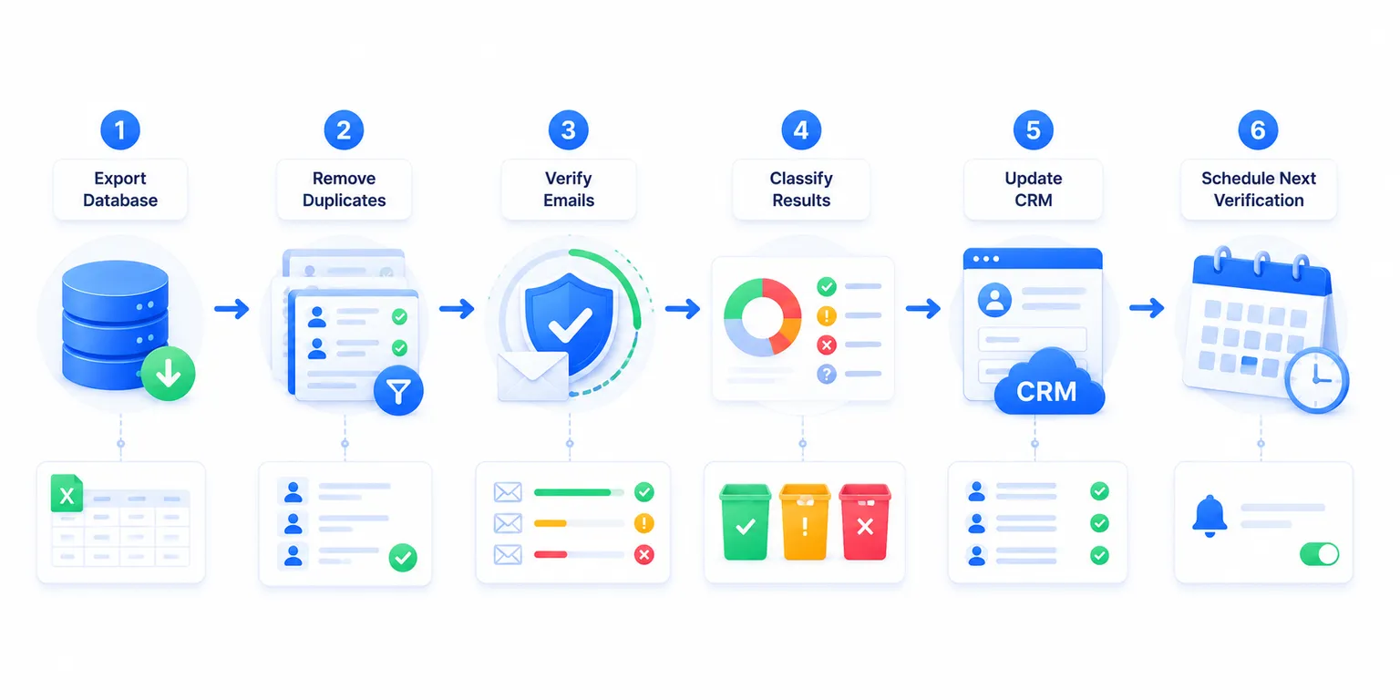 Cleaning a 1M+ Email Contact List