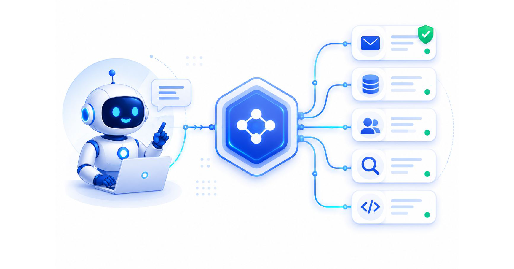 AI Gateway Connecting Smart Services with email verification