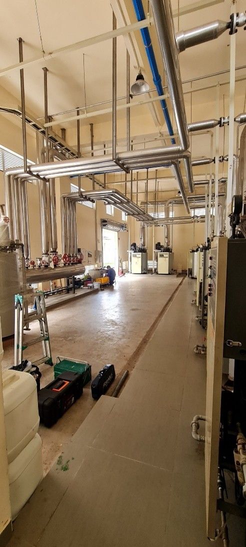 LẮP ĐẶT MÁY NỒI HƠI & ĐƯỜNG ỐNG