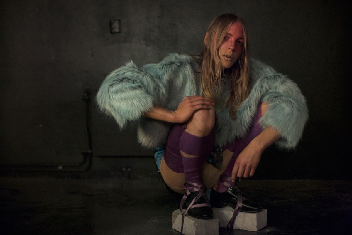 Mia Melinder, shot in Årsta Folketshus, Stockholm, Sweden, by Anton Renborg