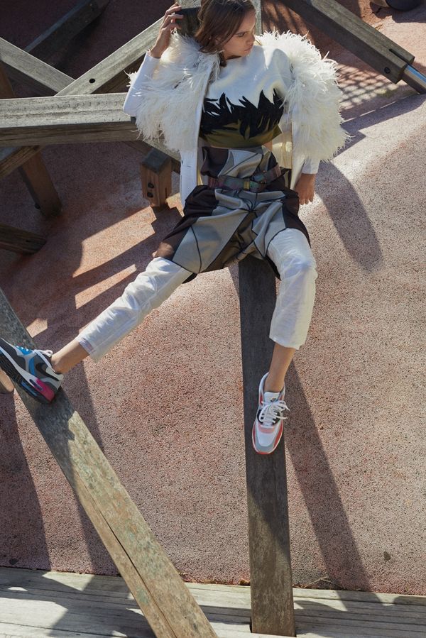 Parc de Belleville for Tank Magazine, shot in Parc de Belleville, Paris, France, by Anton Renborg