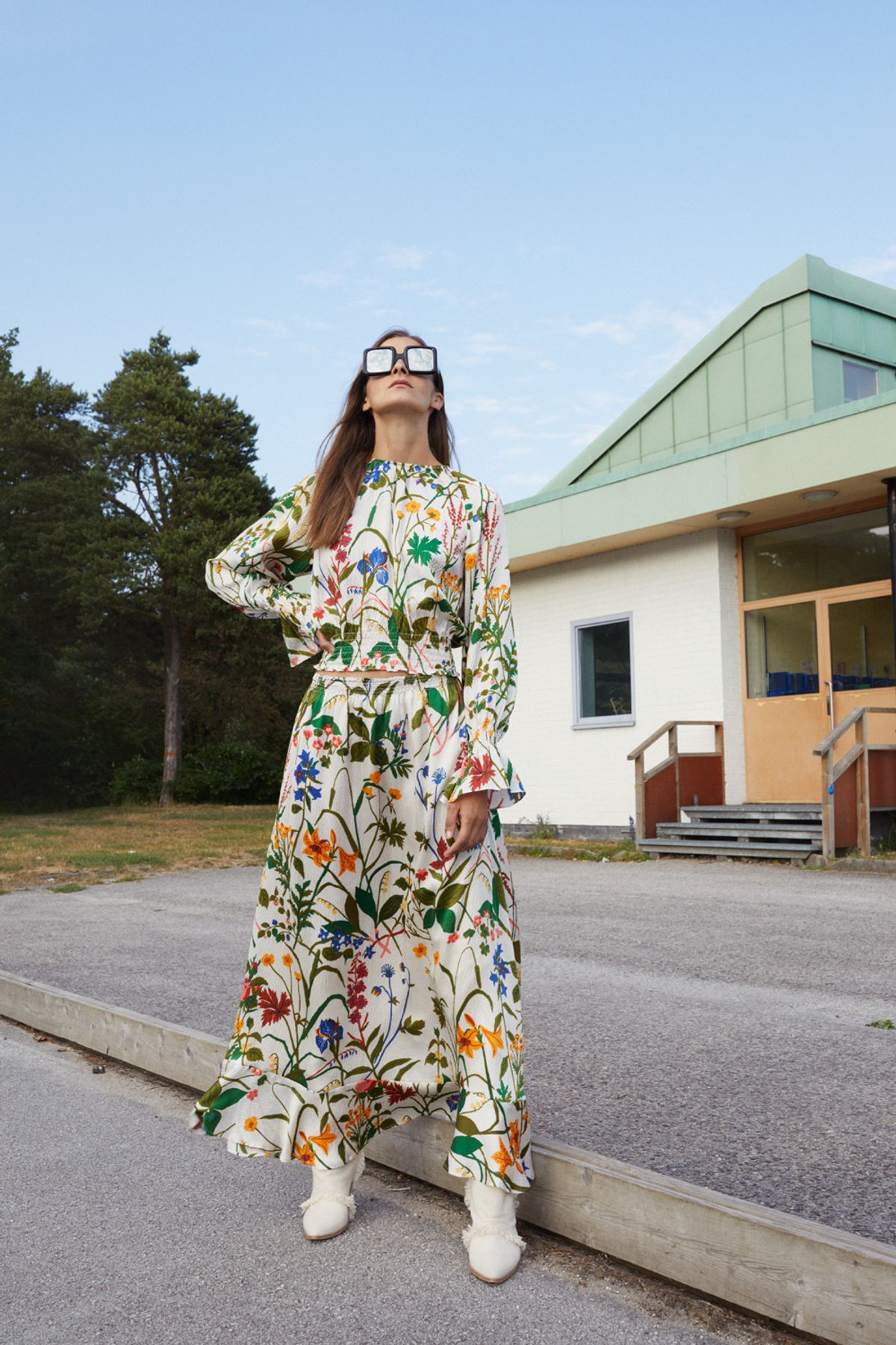 Rodebjer SS Campaign for Rodebjer, shot in Klintehamn, Gotland, Sweden, by Anton Renborg
