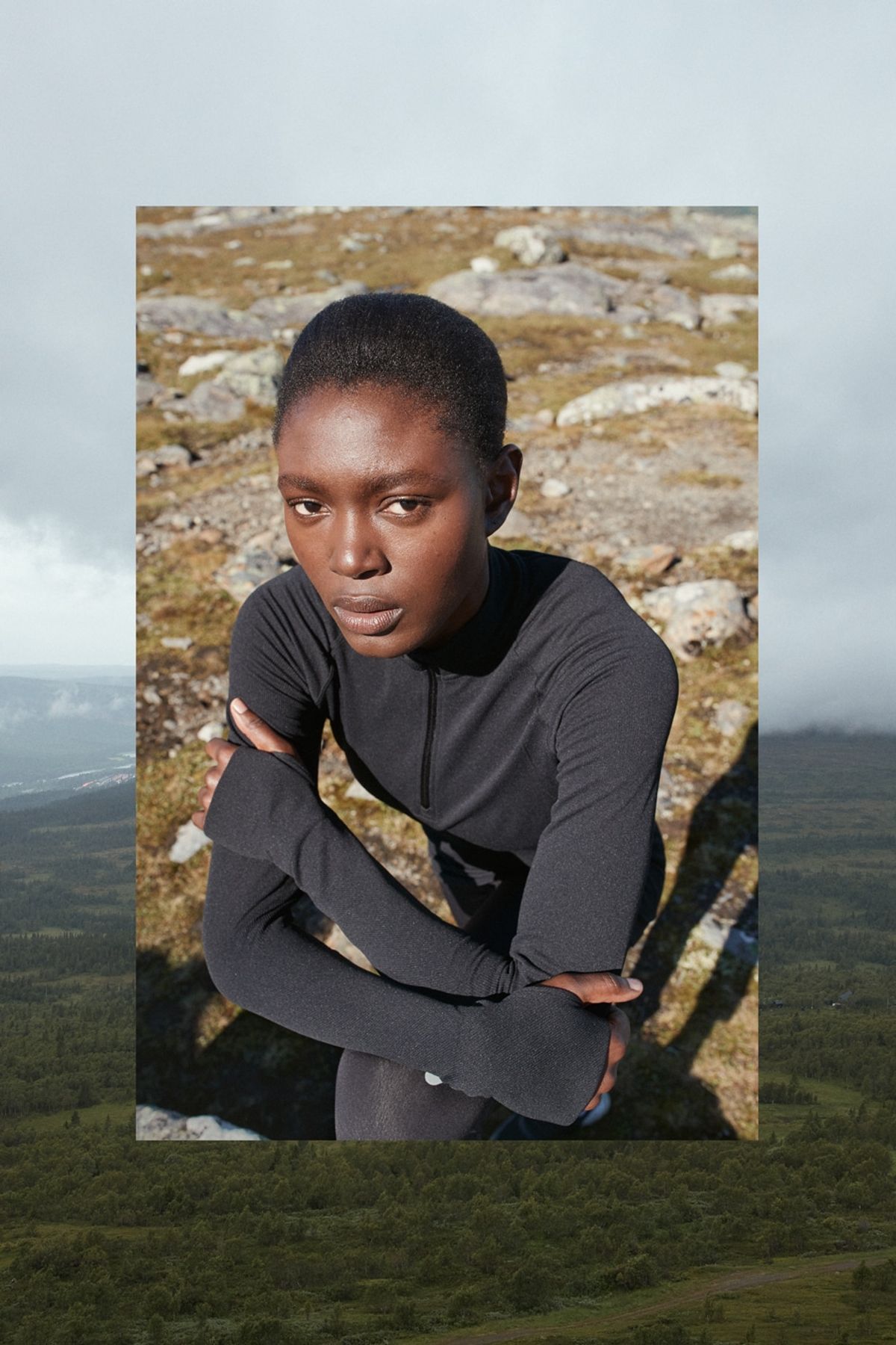 H&M Sport for HM, shot in Åre, Sweden, by Anton Renborg