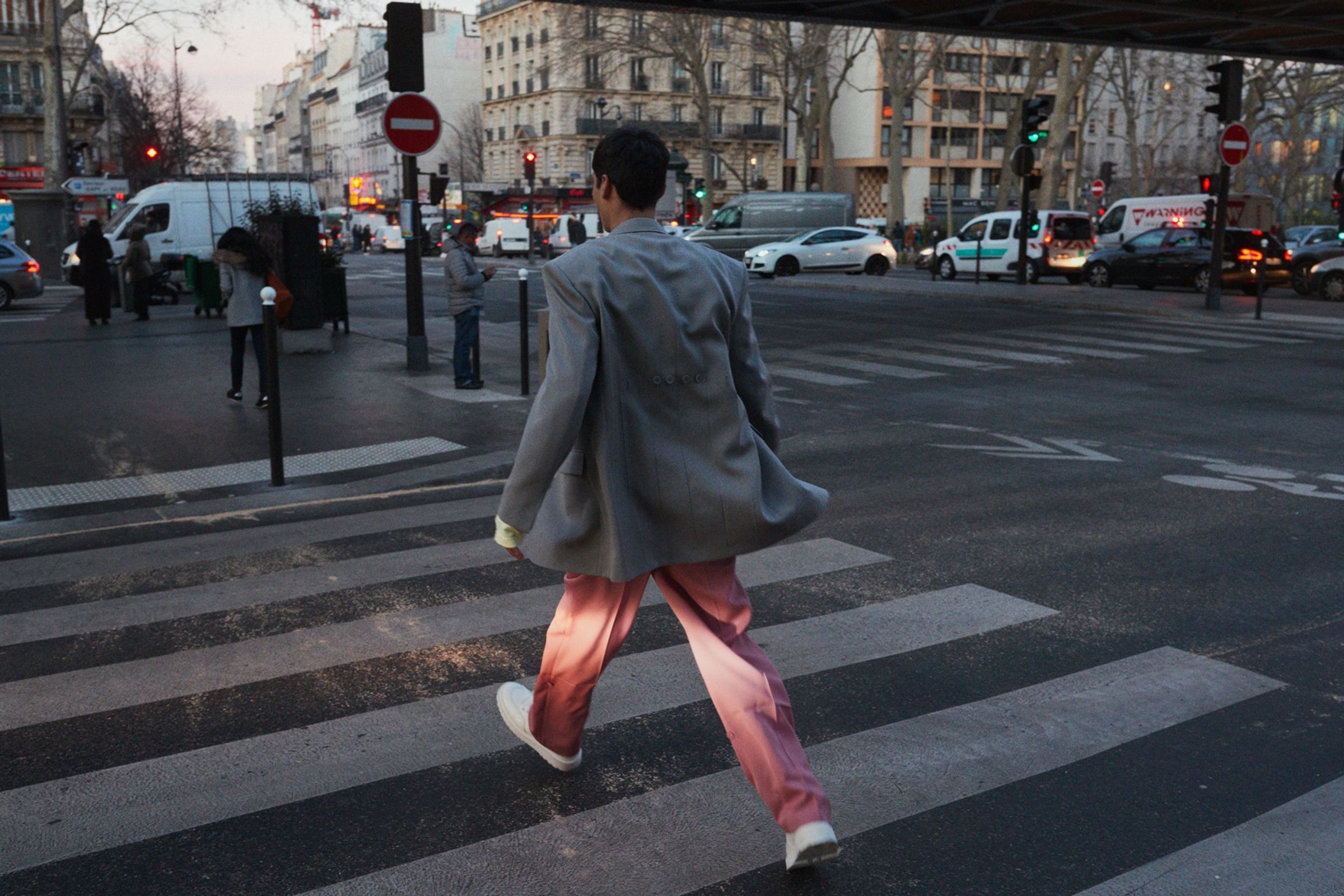Louis Vuitton Special for The Greatest Magazine, shot in 18 eme Arr, Paris, France, by Anton Renborg