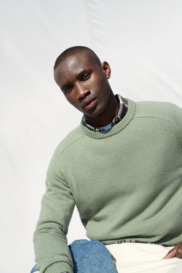 HM Man for HM, shot in Sodermalm, Stockholm, Sweden, by Anton Renborg