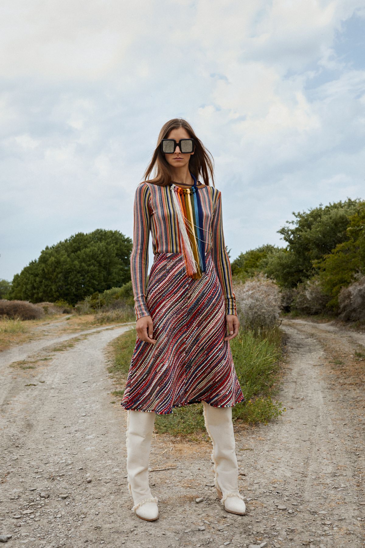 Rodebjer SS Campaign for Rodebjer, shot in Klintehamn, Gotland, Sweden, by Anton Renborg