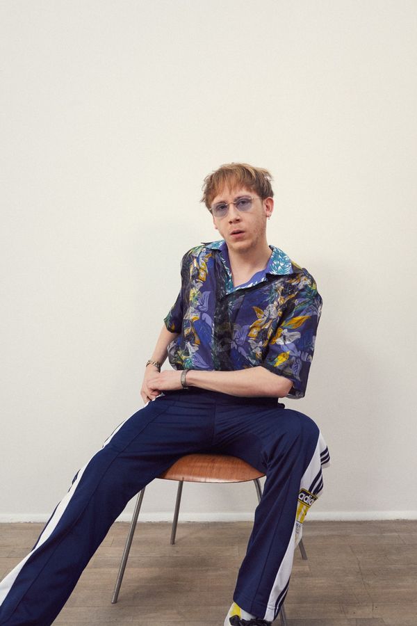 Eddy De Pretto - Les Inrocktibles for Les Inrocktibles, shot in Montparnasse, Paris, France, by Anton Renborg