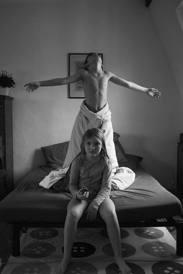 En Famille in FR for Personal, shot in Paris, Anjou, Menton, France, by Anton Renborg