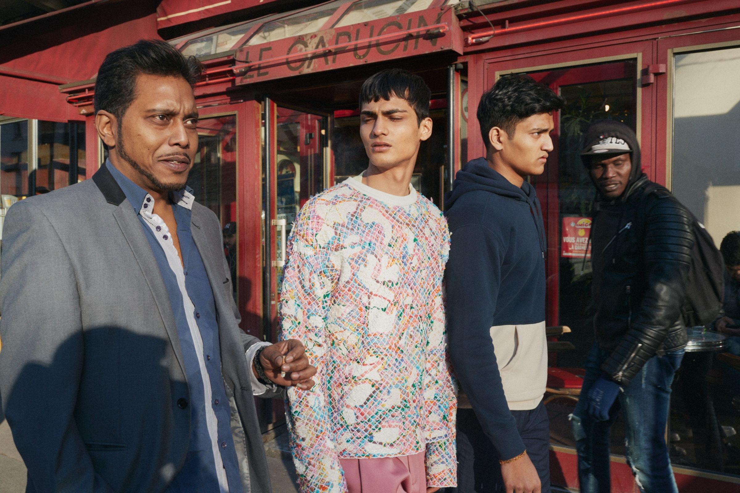 Louis Vuitton Special for The Greatest Magazine, shot in 18 eme Arr, Paris, France, by Anton Renborg