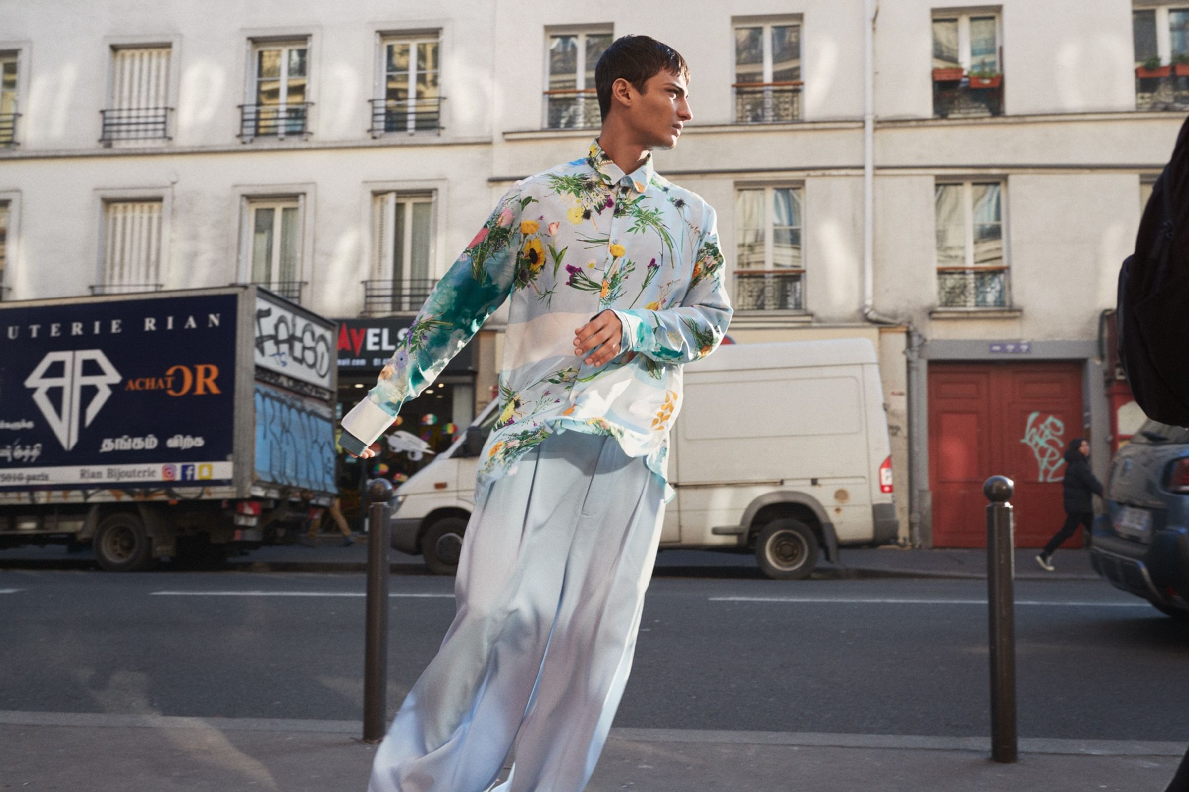 Louis Vuitton Special for The Greatest Magazine, shot in 18 eme Arr, Paris, France, by Anton Renborg