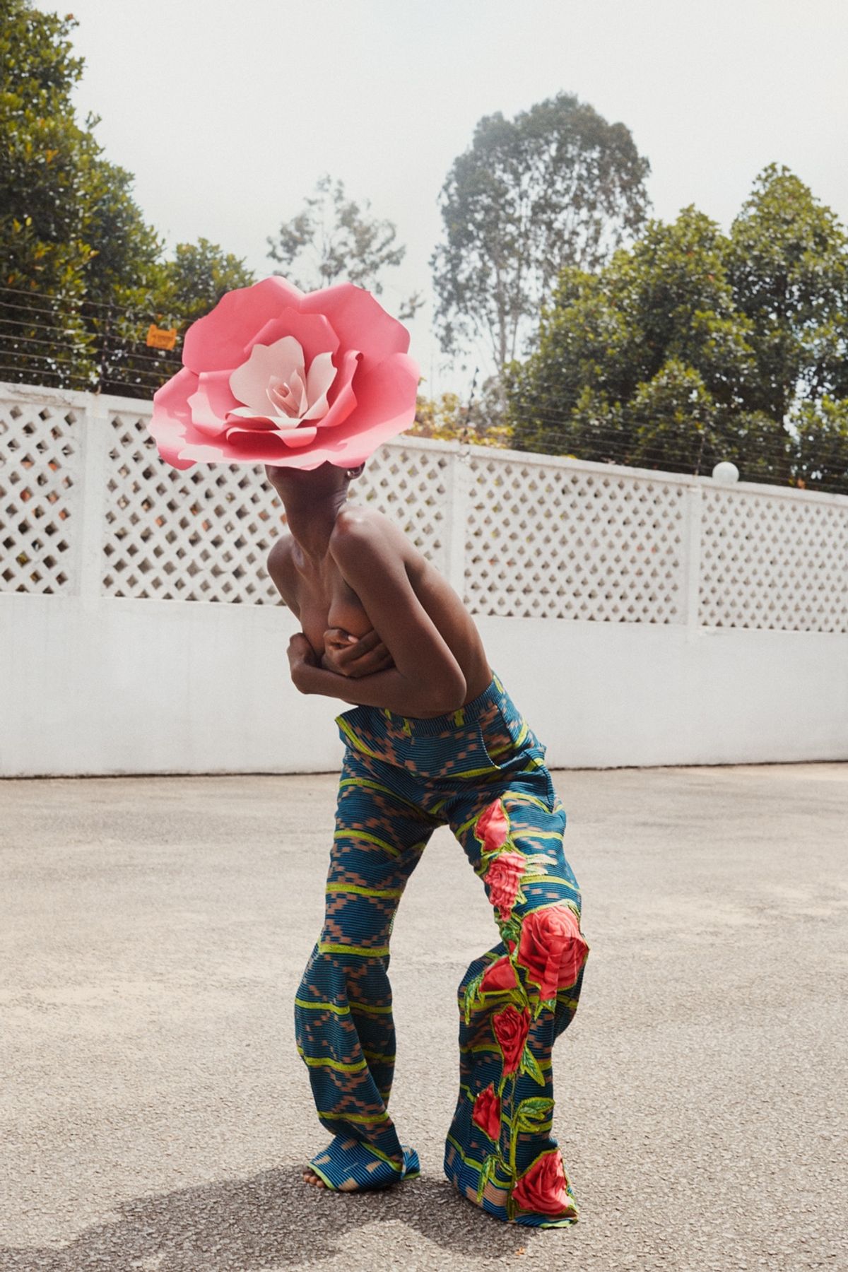 Collaboration for Rebecca Zoro, shot in Abidjan, Ivory Coast, by Anton Renborg