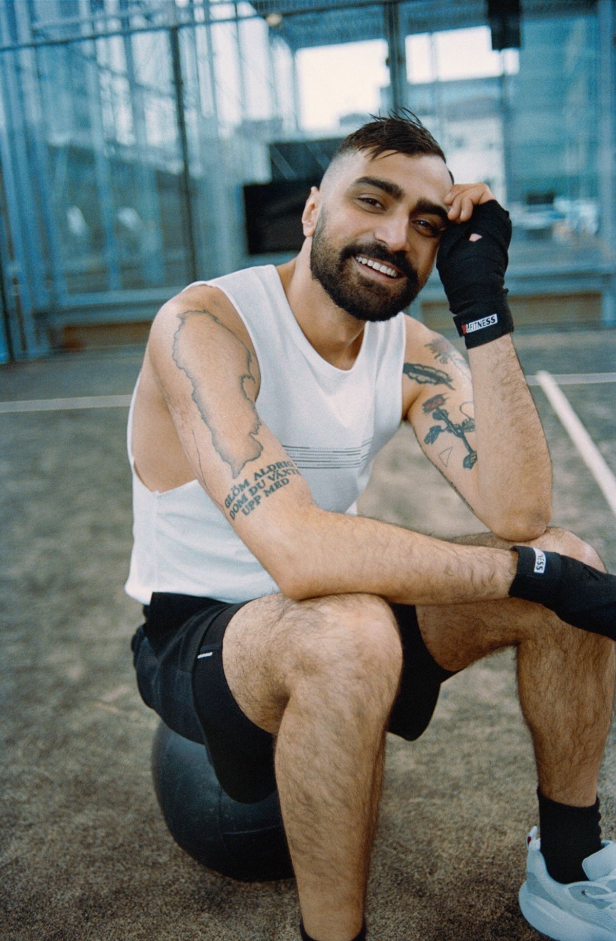 Heartbeats HM Sport for HM, shot in Stockholm, Sweden, by Anton Renborg