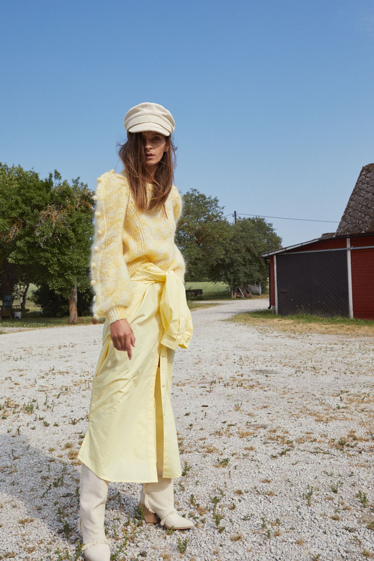 Rodebjer SS Campaign for Rodebjer, shot in Klintehamn, Gotland, Sweden, by Anton Renborg