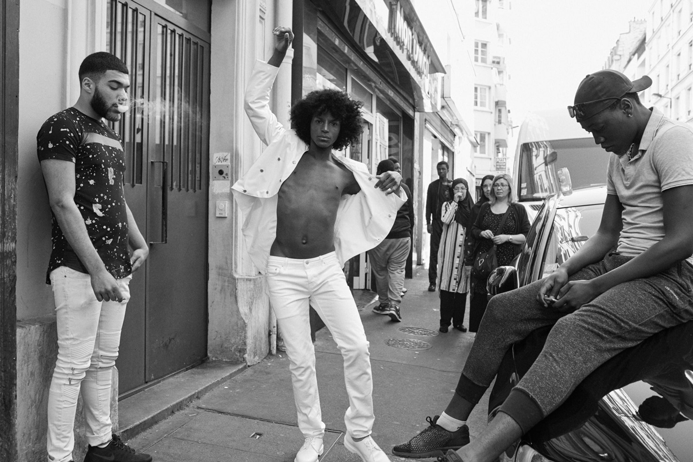 18 EME - Vogue Italia for Vogue Italia, shot in 18eme Arr, Paris, France, by Anton Renborg