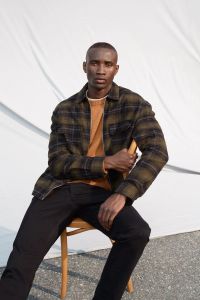 HM Man for HM, shot in Sodermalm, Stockholm, Sweden, by Anton Renborg
