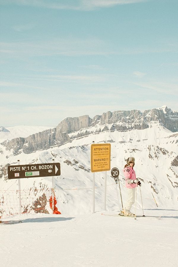Les Alpes for Personal, shot in Les Alpes, France, by Anton Renborg