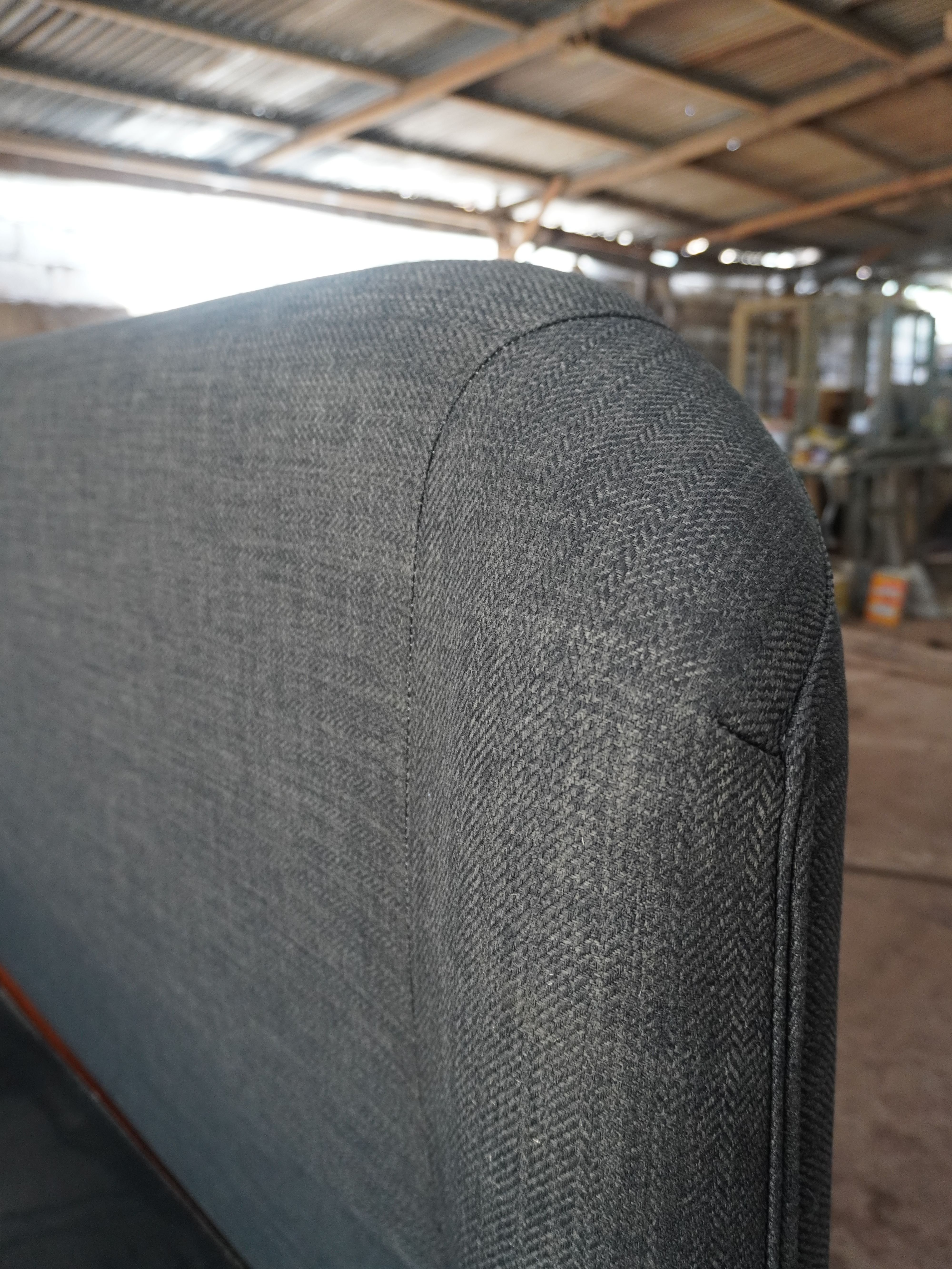 close up detail of the fabric