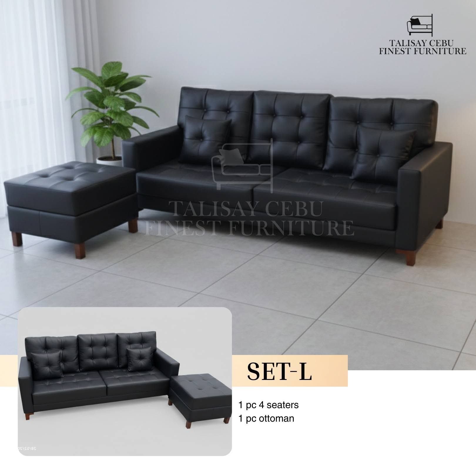 Sala Set L 2pc Ottoman