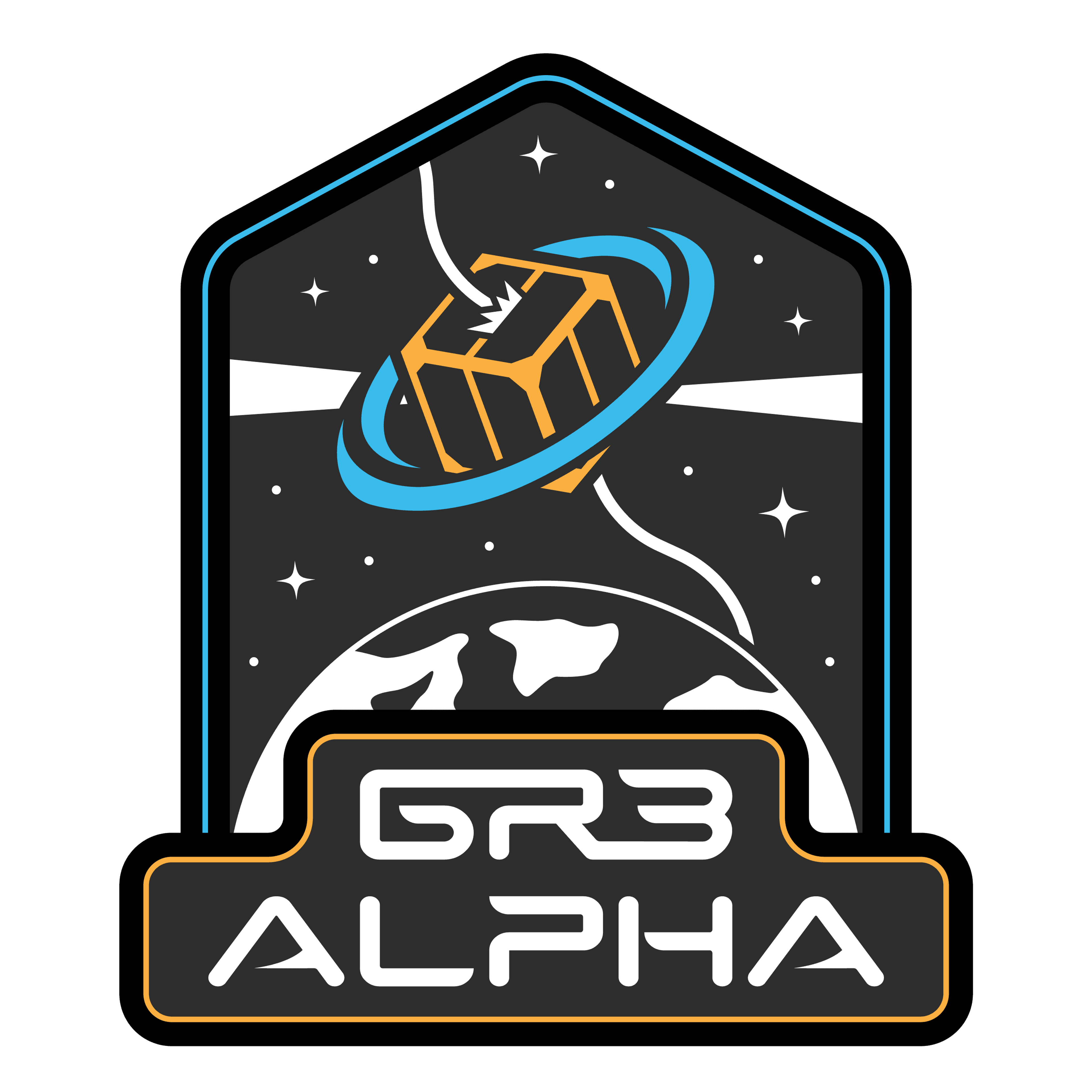 GRBAlpha mission badge