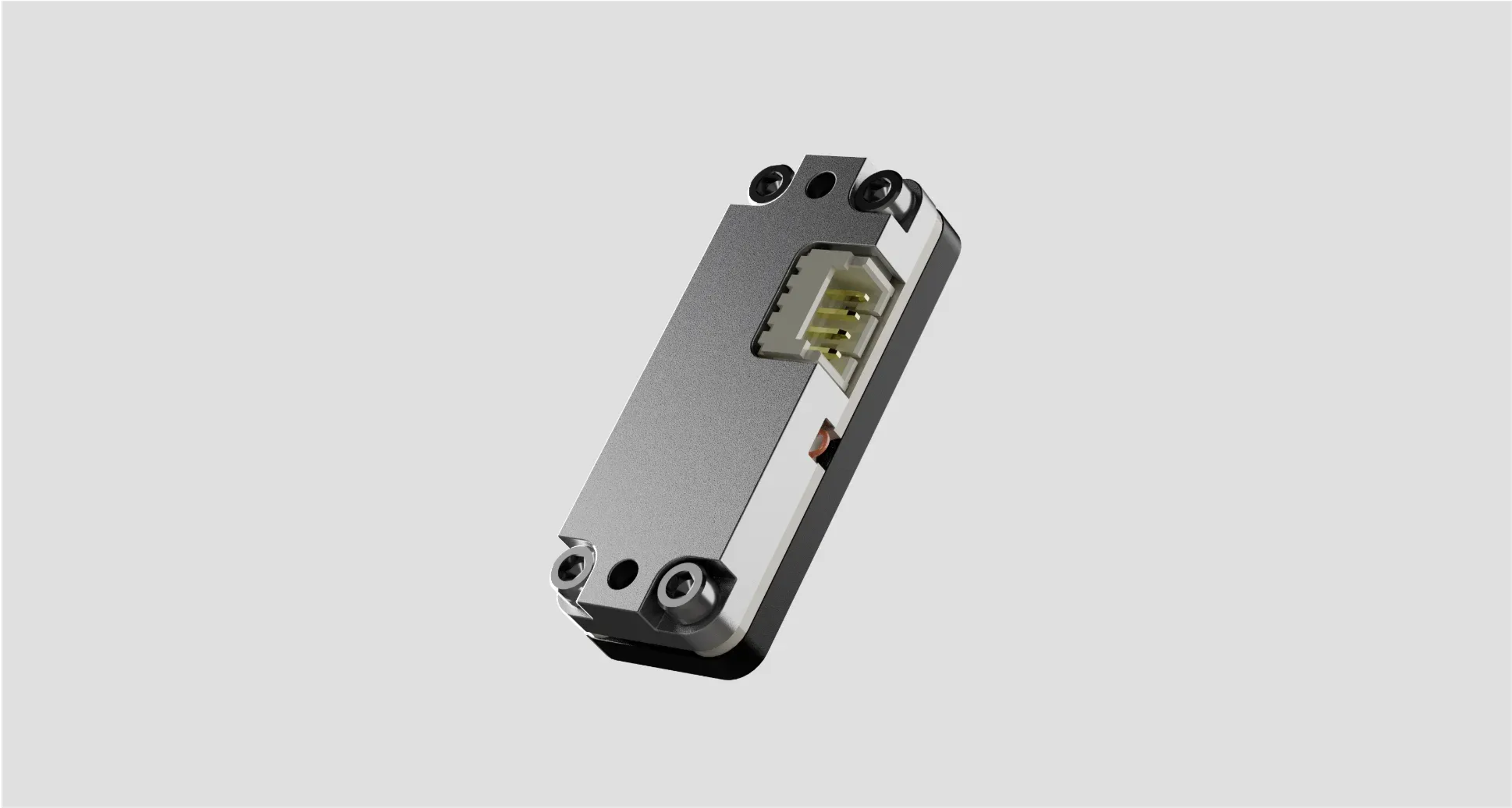 Render of miniature dual-axis fine sun sensor NXSS3v50 Eagle Plus