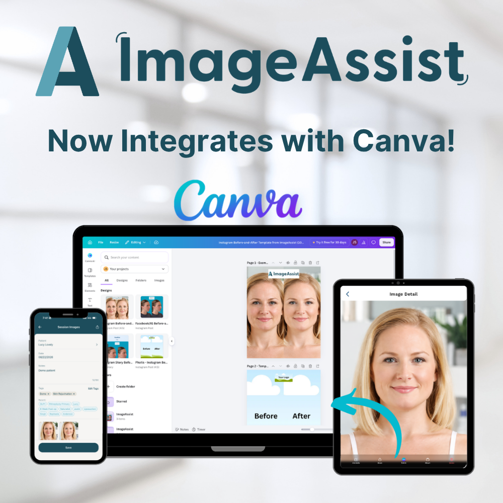 How to Send Photos from ImageAssist to Canva