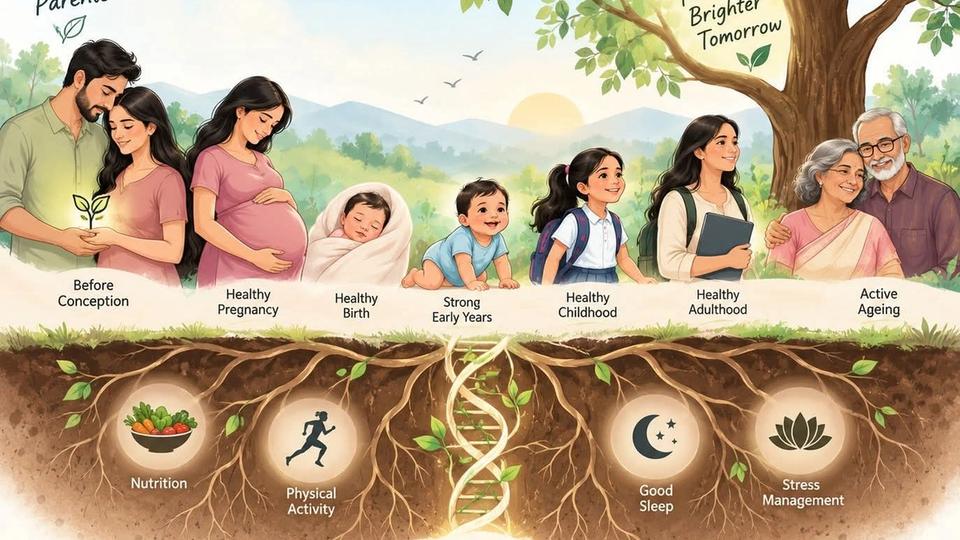 Our health habits today can shape not only our future well-being but also the health of generations to come.
