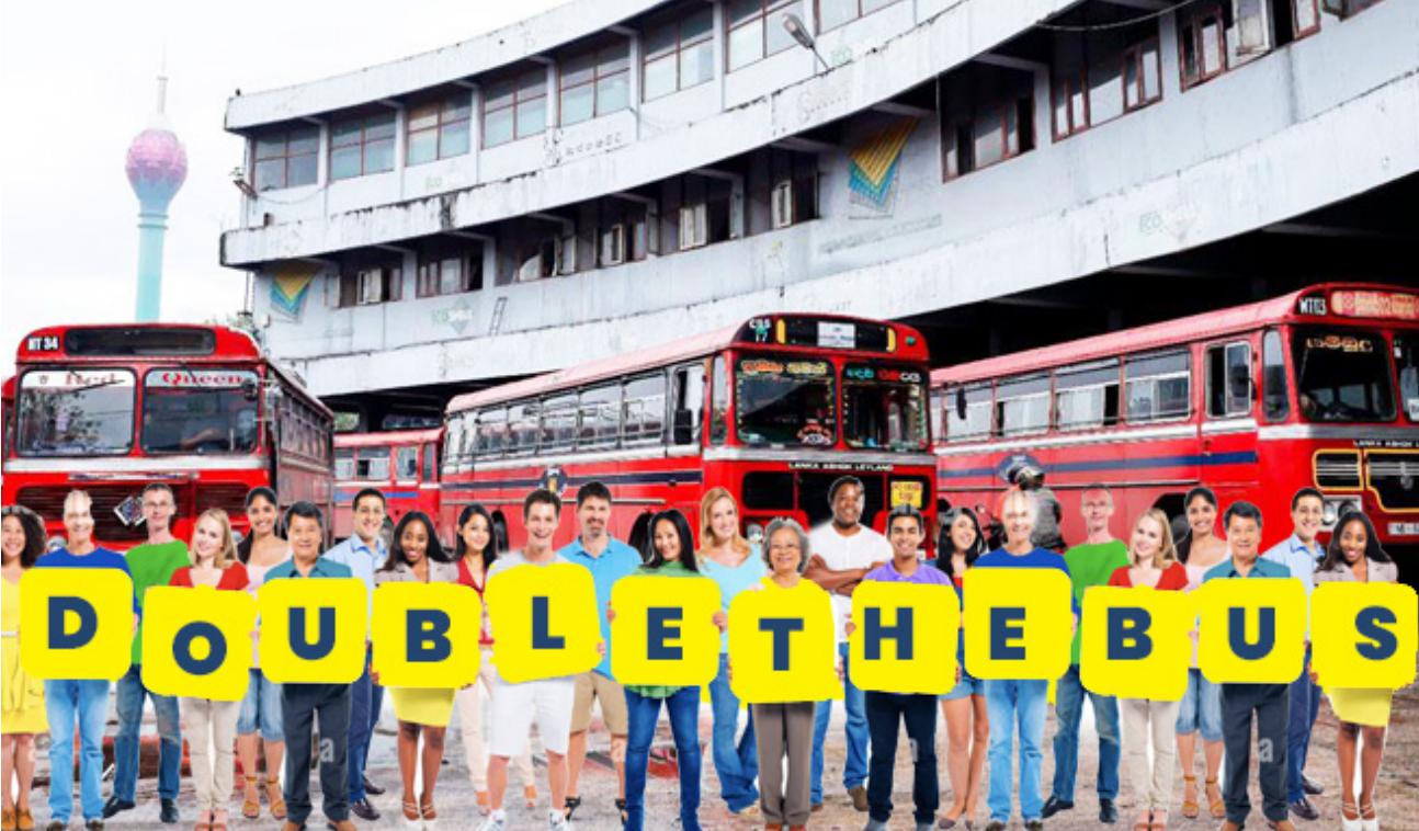 Double The Bus Photo Action