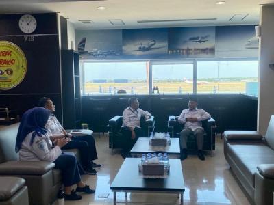 Persiapan Dhoho sebagai Embarkasi Haji Masuk Tahap Koordinasi dengan Otoritas Bandara