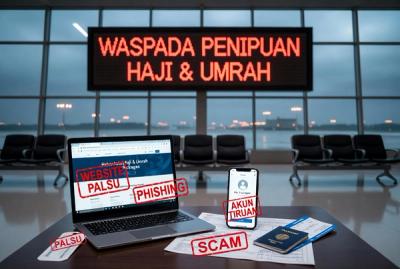 Waspada Penipuan Haji dan Umrah Online: Kenali Modus Phishing, Website Palsu, dan Akun Media Sosial Tiruan