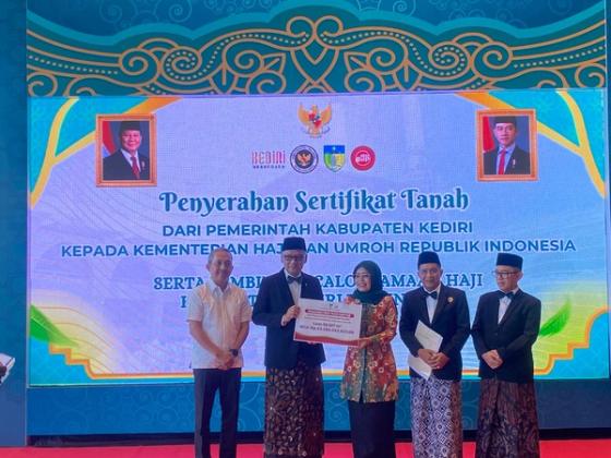 Embarkasi Haji Dhoho 2027 Masuk Tahap Persiapan Infrastruktur, Lahan 59.307 M² Diserahkan