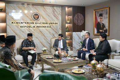 Indonesia - Yordania Lanjutkan Pembahasan MoU Wisata Jemaah Haji-Umrah