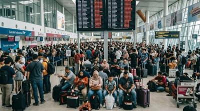 Erupsi Anak Krakatau Ganggu Jaringan Penerbangan, 8 Bandara Ditutup