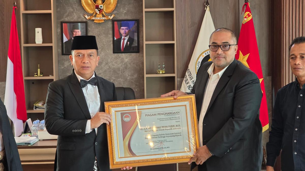 Kemenhaj Raih Penghargaan JARI, Sebut Masih Ada Hal yang Perlu Diperbaiki