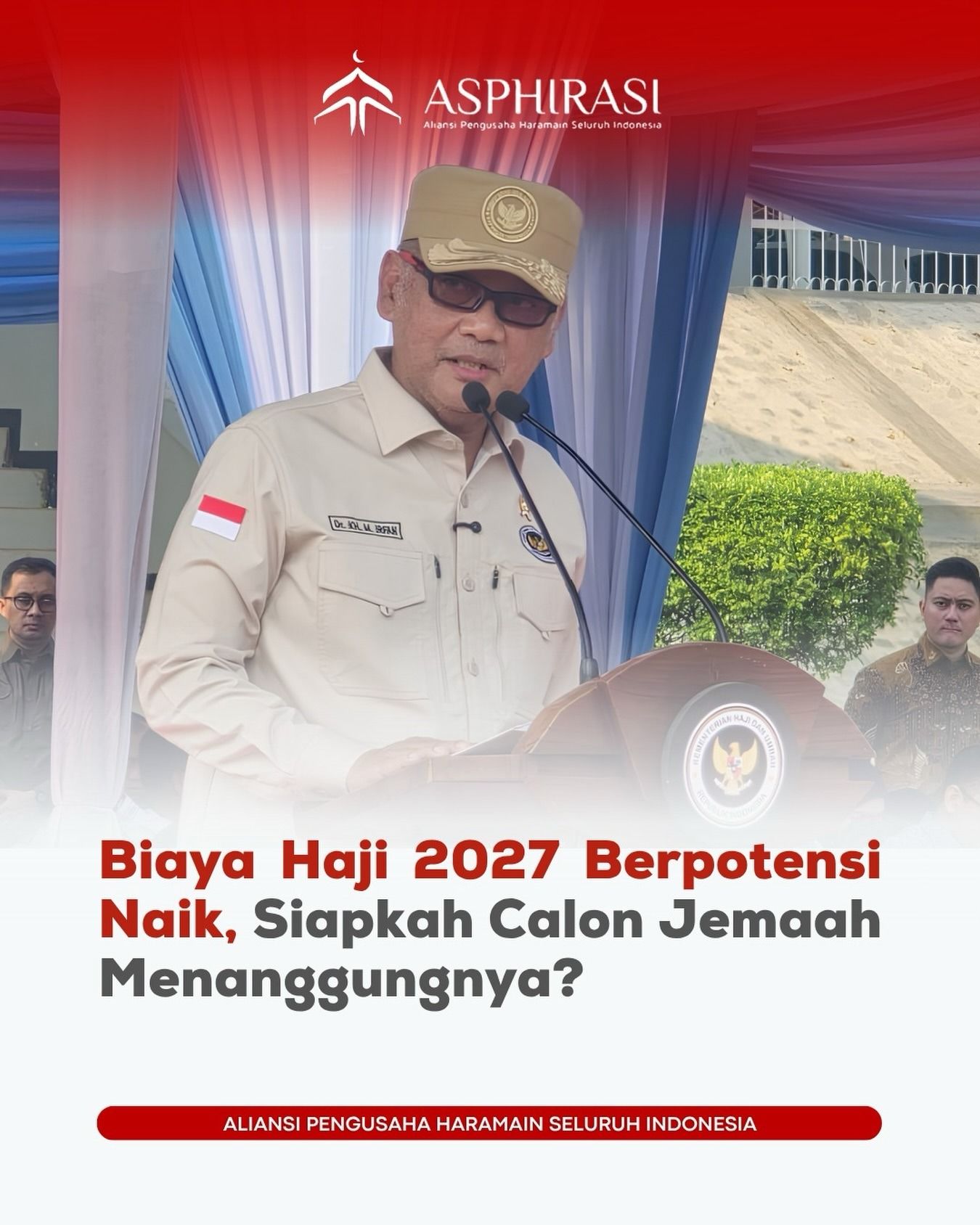 Biaya Haji 2027 Berpotensi Naik akibat Depresiasi Rupiah, Harga Avtur, dan Penyesuaian Layanan Saudi