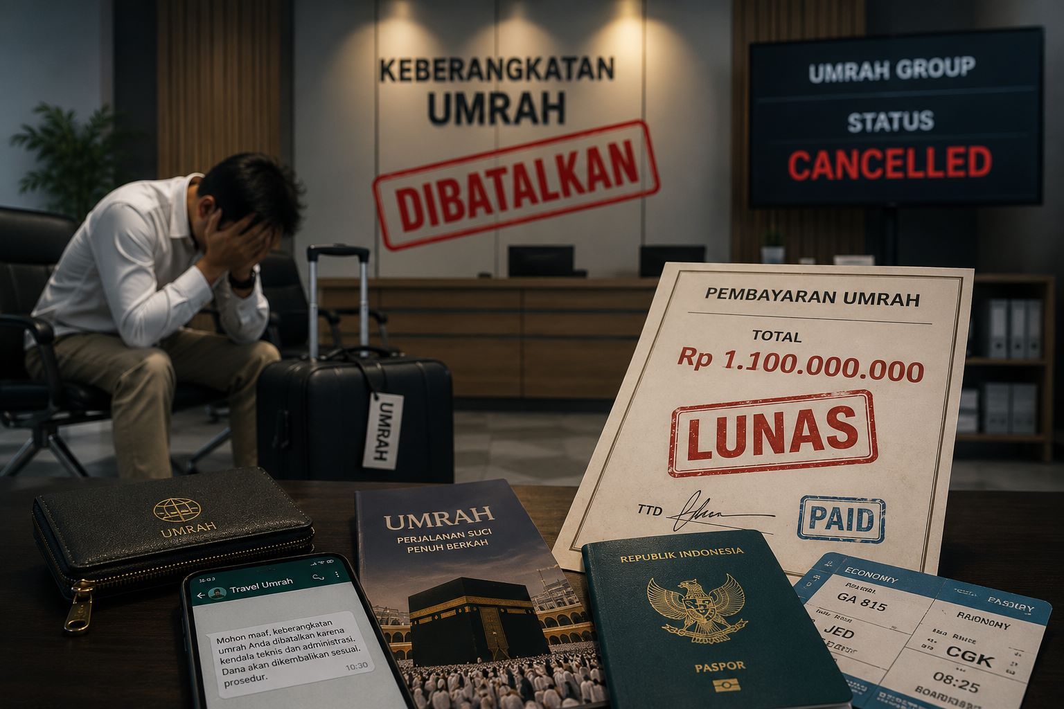 Rentetan Persoalan Travel Umrah Bermasalah Muncul Sepanjang Juli 2026, Pengawasan Pemerintah Kembali Jadi Sorotan