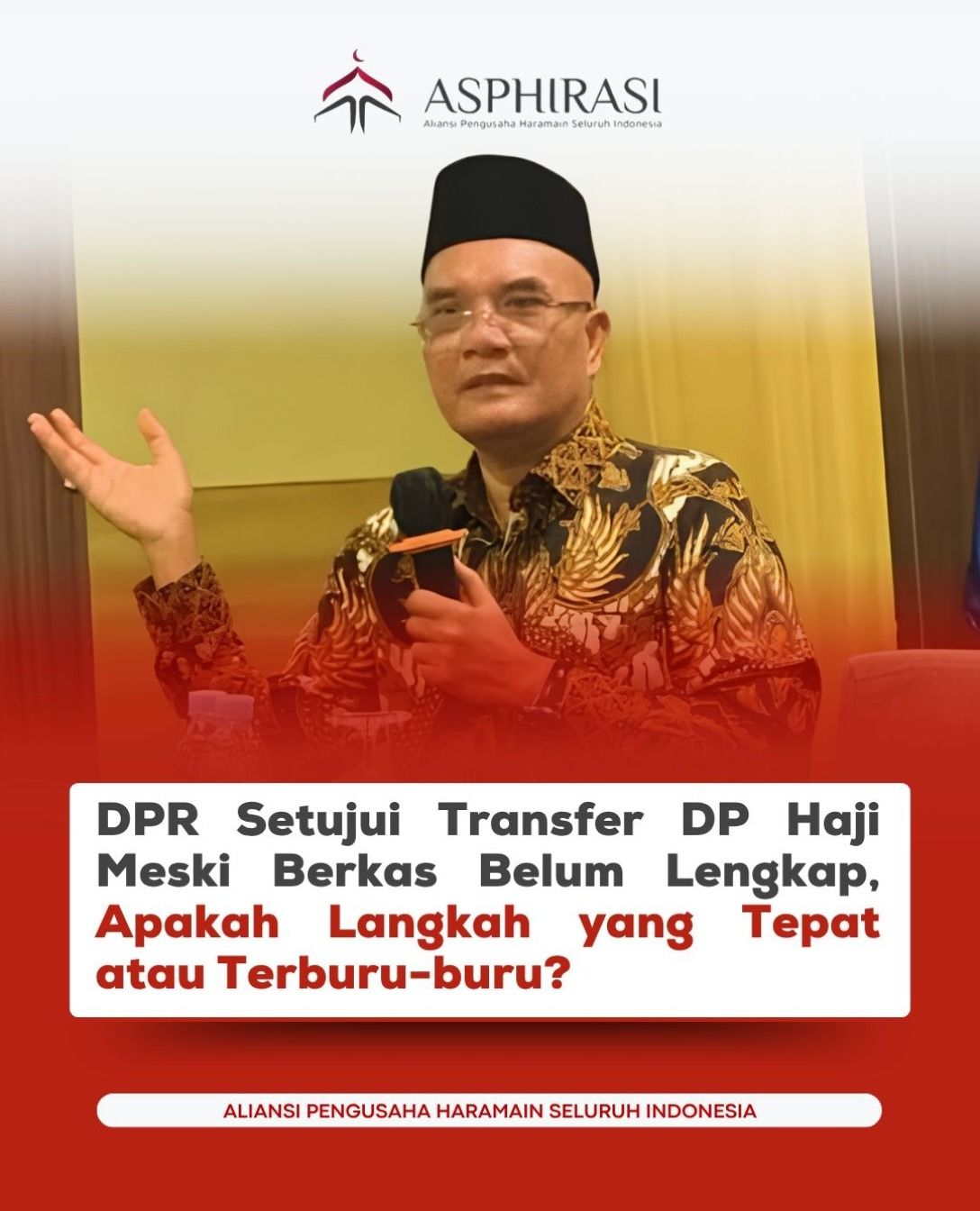 Komisi VIII DPR RI Setujui Transfer DP Layanan Haji 2027 Senilai Sekitar Rp4 Triliun Meski Dokumen Belum Lengkap