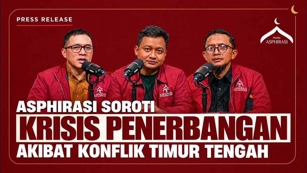 Sikap ASPIRASI Terkait Kendala Penerbangan Jemaah Umrah Akibat Eskalasi Keamanan di Saudi