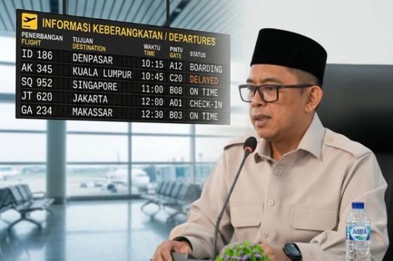 Kemenhaj Minta PPIU Pastikan Jadwal Penerbangan, Sebelum Jemaah Terlanjur ke Bandara