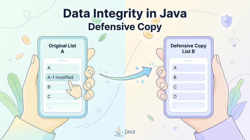 Data Integrity in Java - Defensive Copy