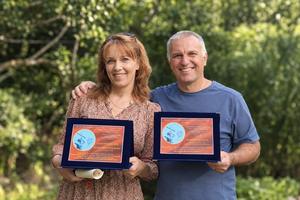 Il Santuario della Regina della Pace premia Agostino e Marie Christelle Ricotta