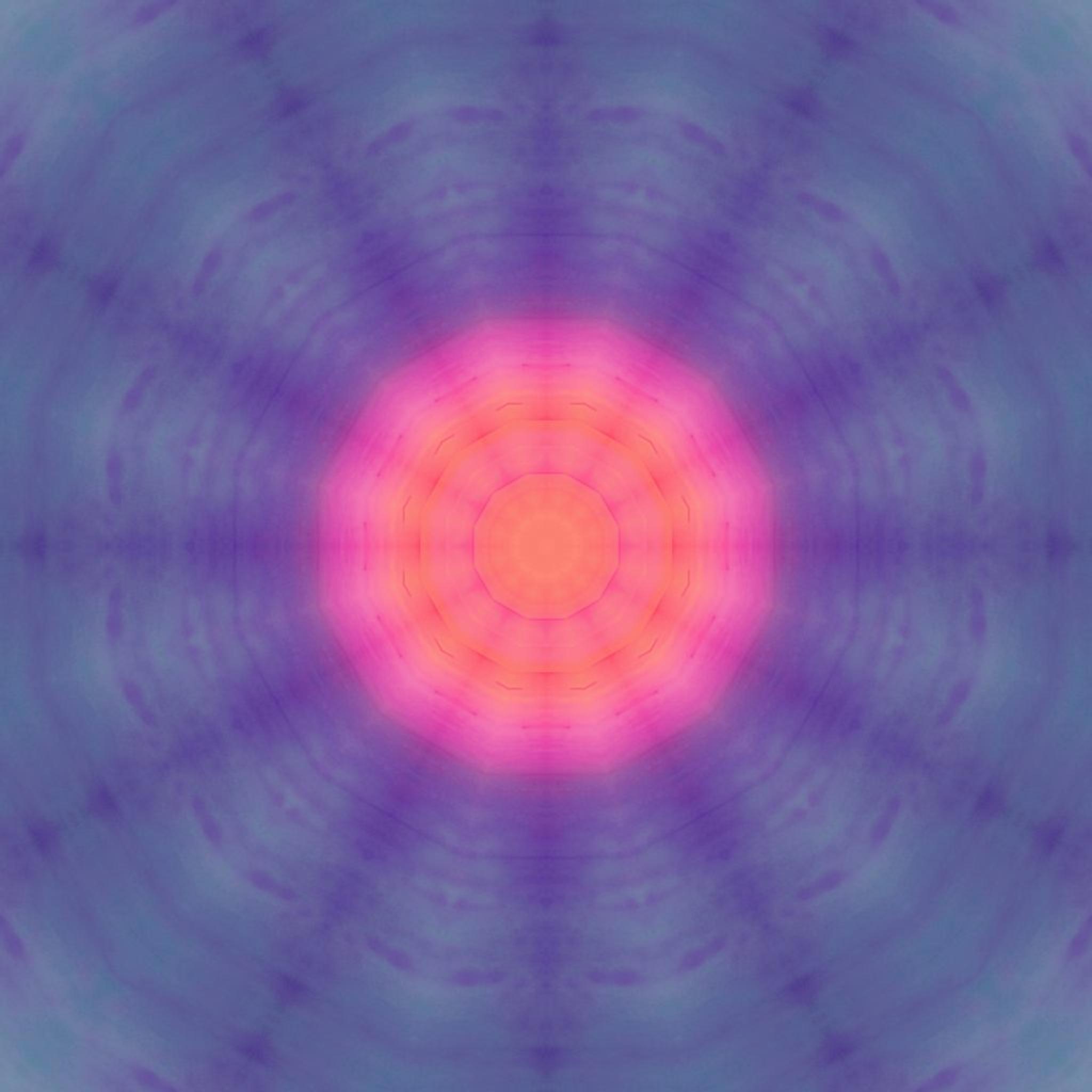 An NFT of a pink eye-like vortex.