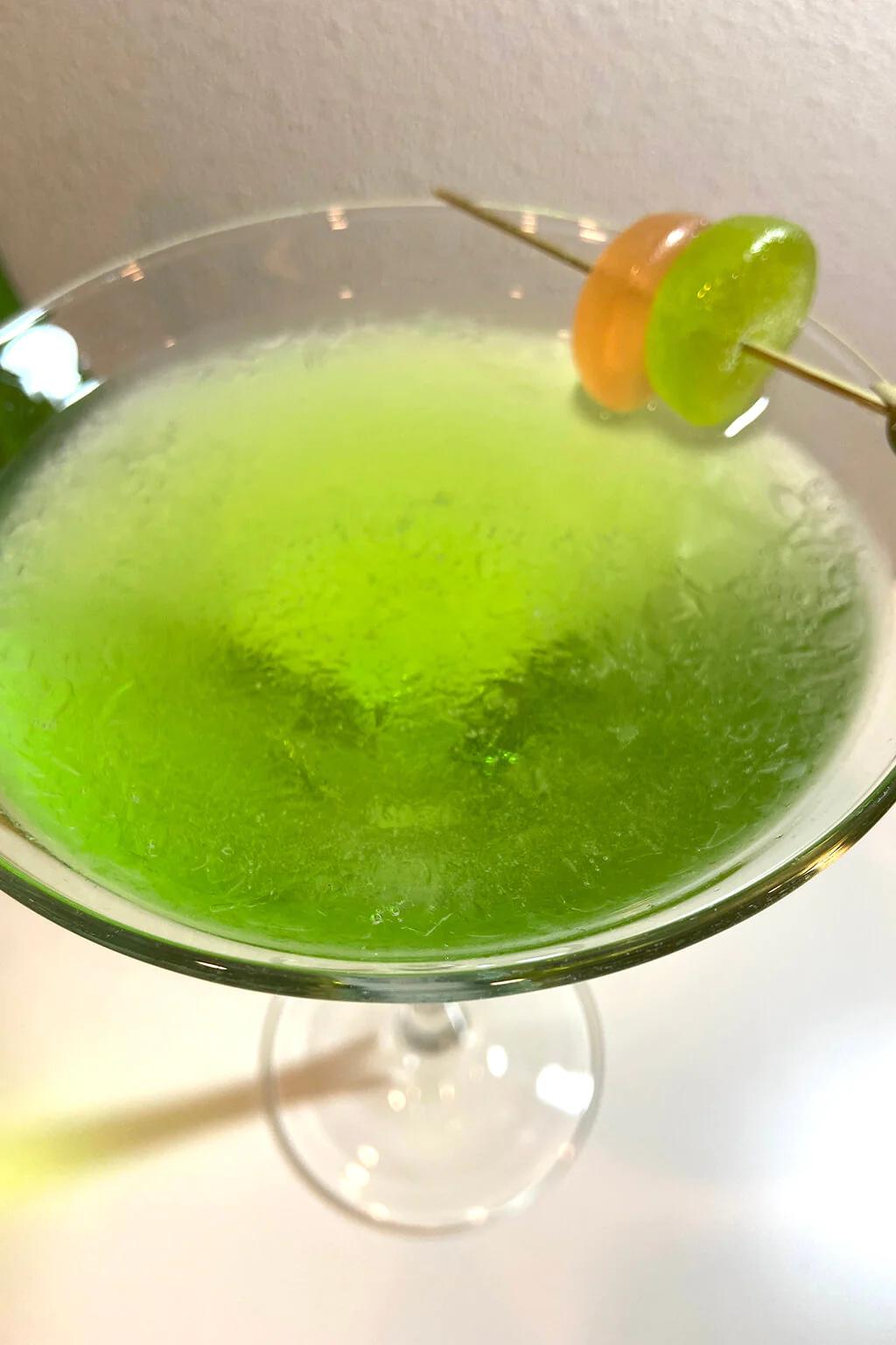 Bruised melon saketini