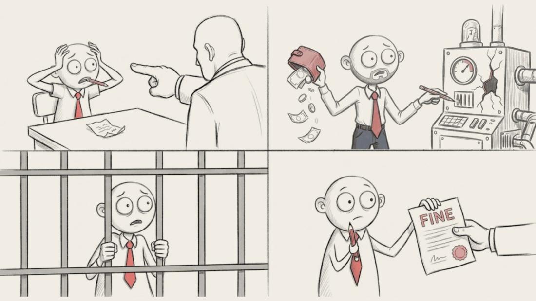 Види відповідальності за порушення законодавства з охорони праці Види відповідальності за порушення законодавства з охорони праці